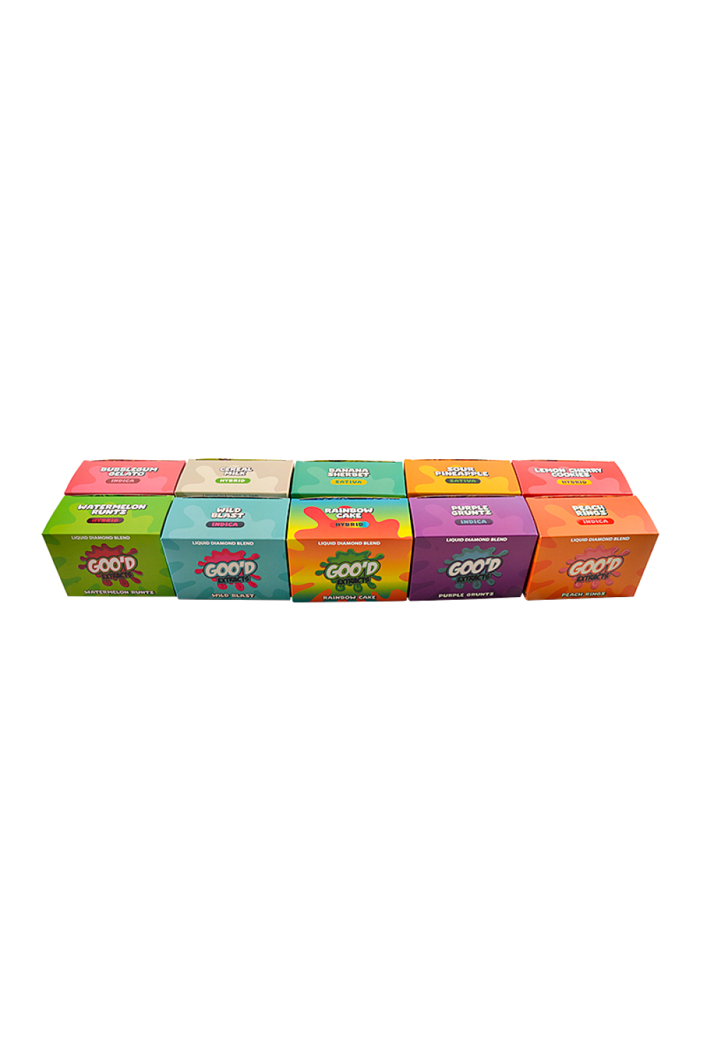 USA 500pcs/lot Goo'd Extracts 2g Disposable