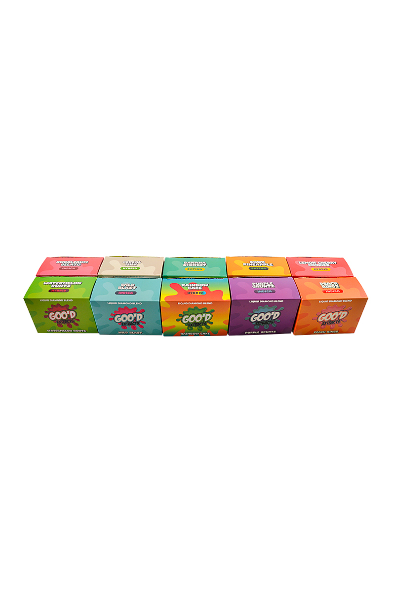 USA 500pcs/lot Goo'd Extracts 2g Disposable