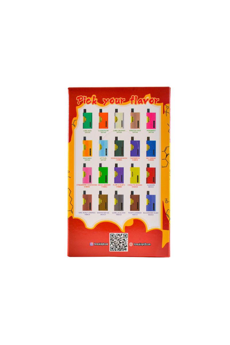 100pcs/lot Honey Palm 2g Disposable USA