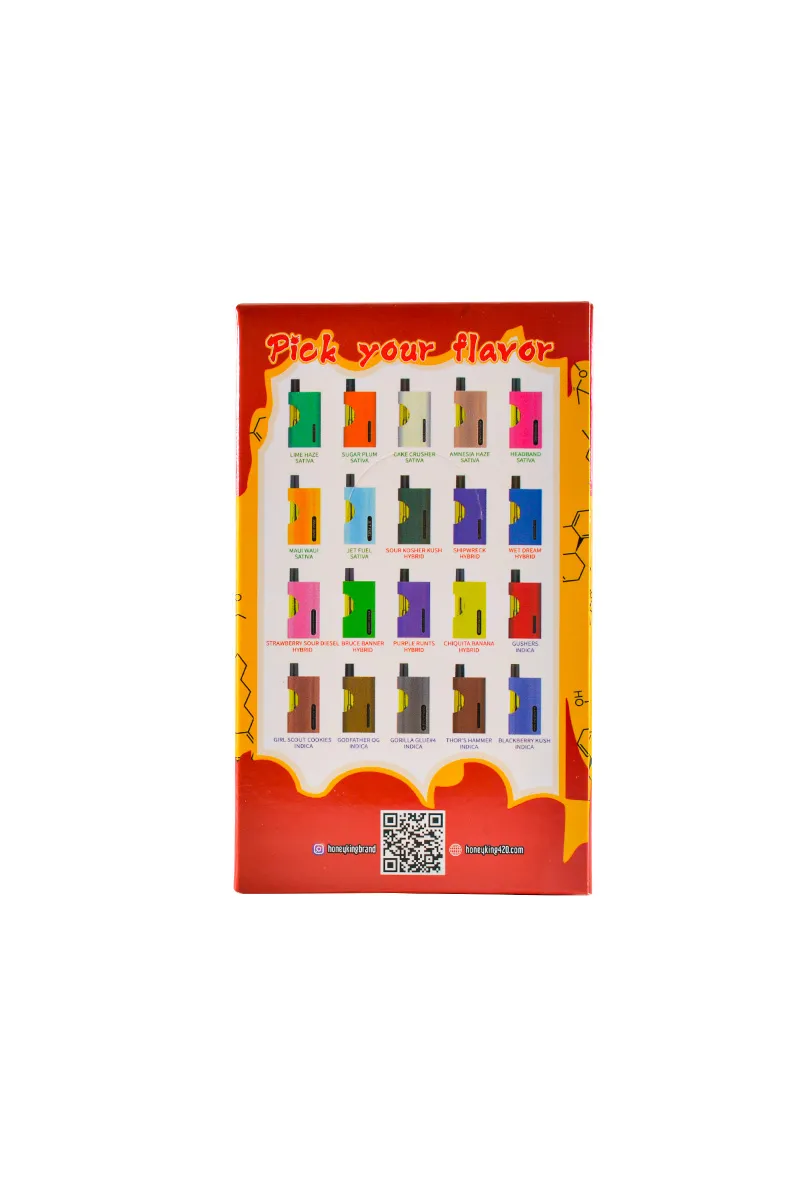 100pcs/lot Honey Palm 2g Disposable USA