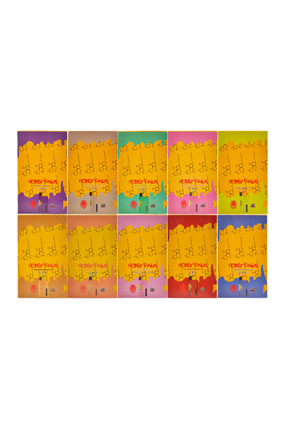 100pcs/lot Honey Palm 2g Disposable USA