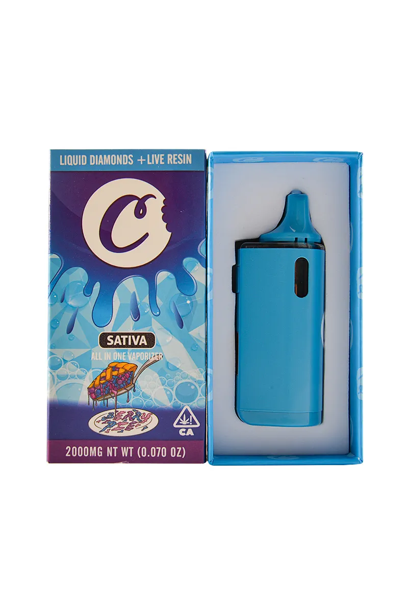 200pcs/lot USA Stock Cookies 2g With Screen Disposable