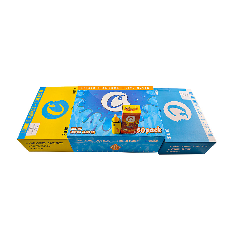 500pcs/lot USA Cookies 2g With Screen Disposable