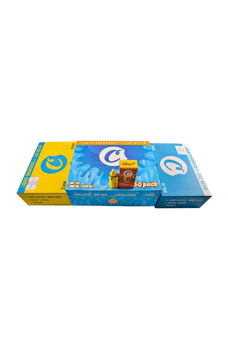200pcs/lot USA Stock Cookies 2g With Screen Disposable