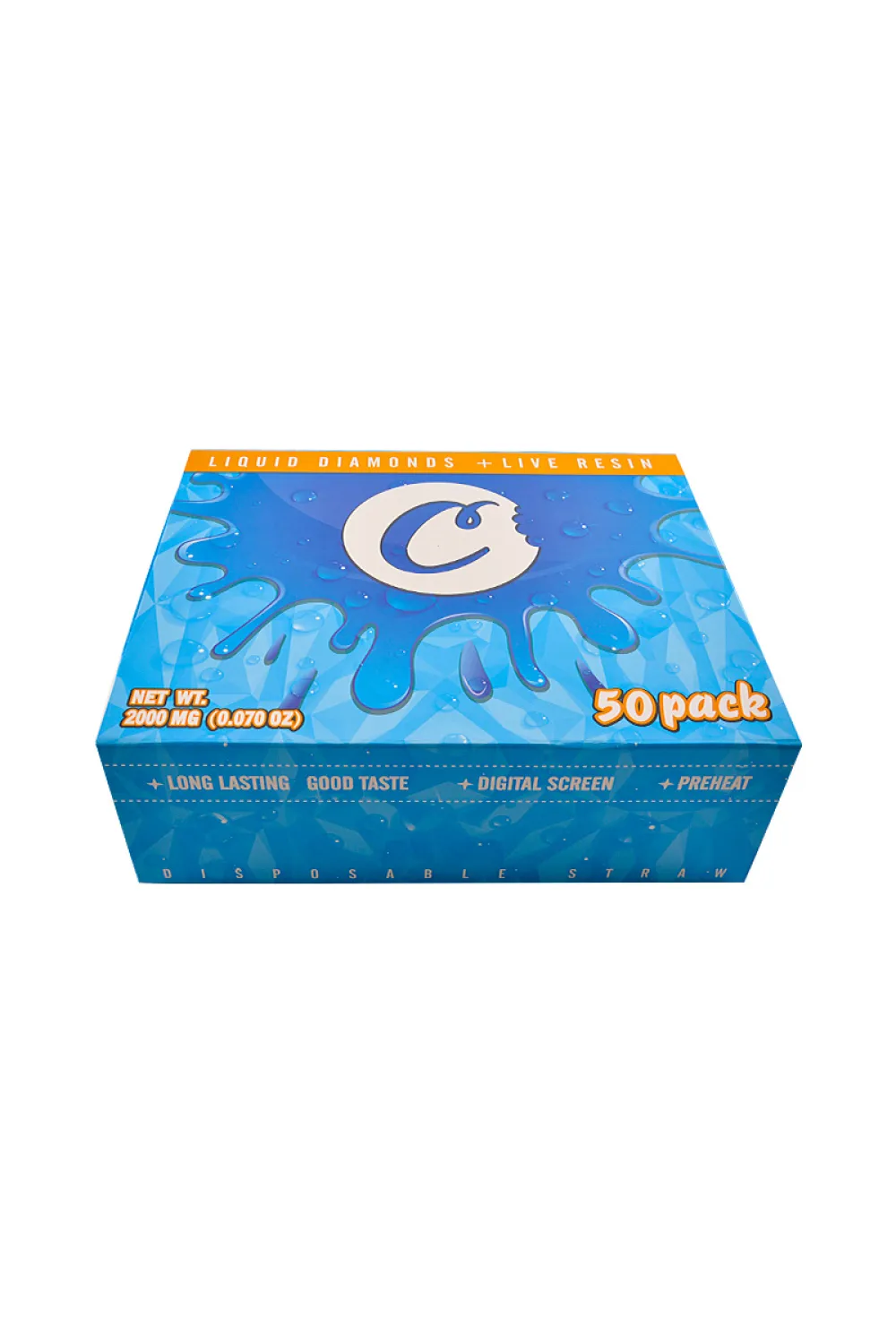 200pcs/lot USA Stock Cookies 2g With Screen Disposable