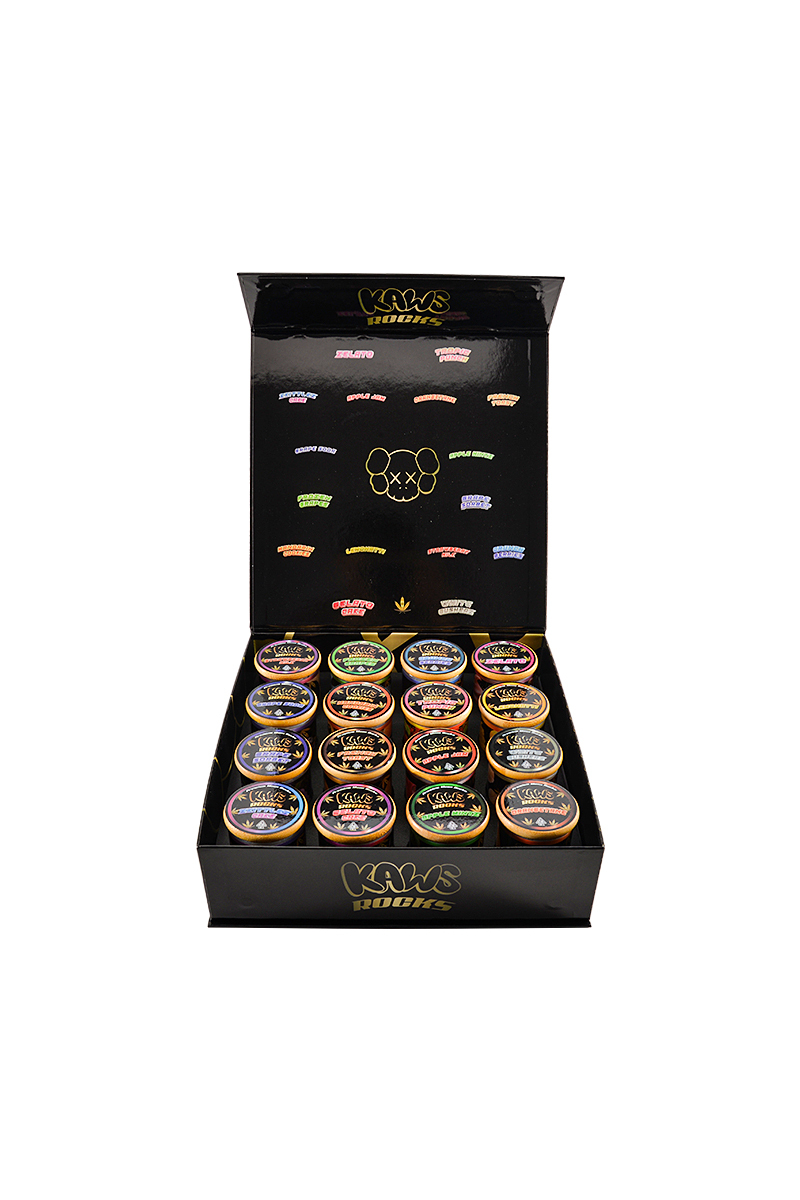 Kaws Moon Rocks Exotic Edition 1 oz Glass Jar