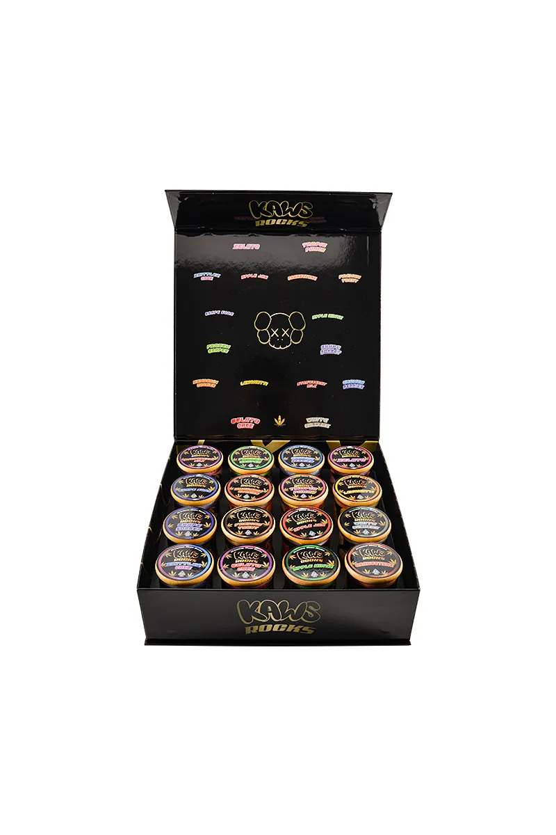 Kaws Moon Rocks Exotic Edition 1 oz Glass Jar