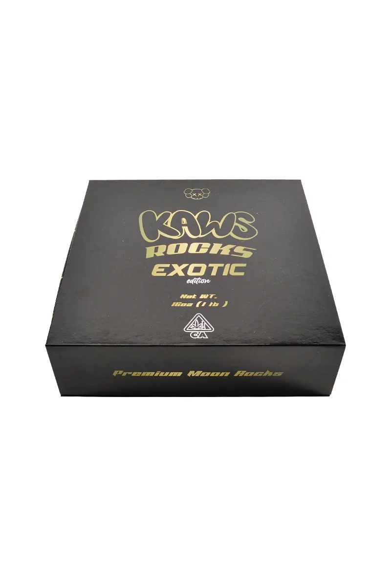 Kaws Moon Rocks Exotic Edition 1 oz Glass Jar