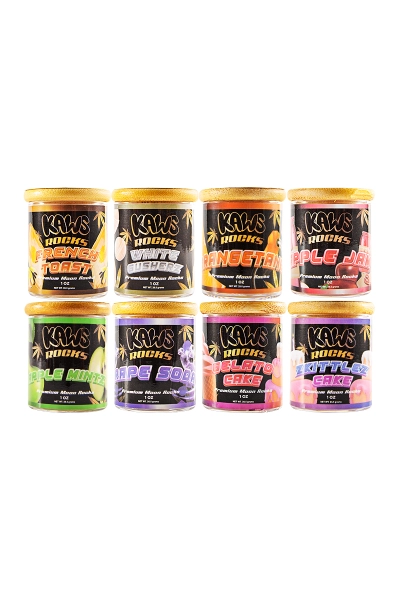 Kaws Moon Rocks Exotic Edition 1 oz Glass Jar 02