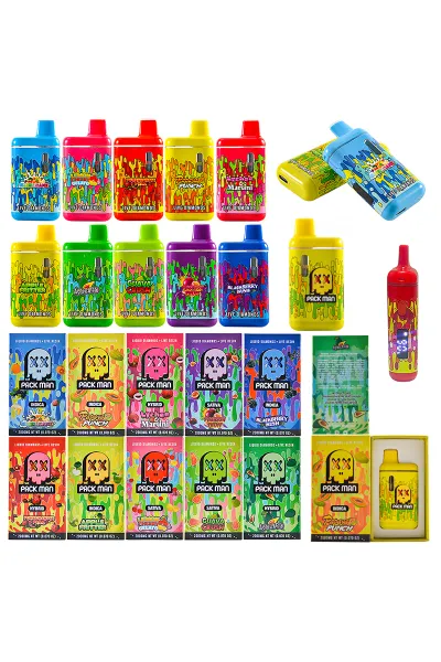 500pcs/lot Packman Gen 3 Digital Screen 2g Disposable USA 01