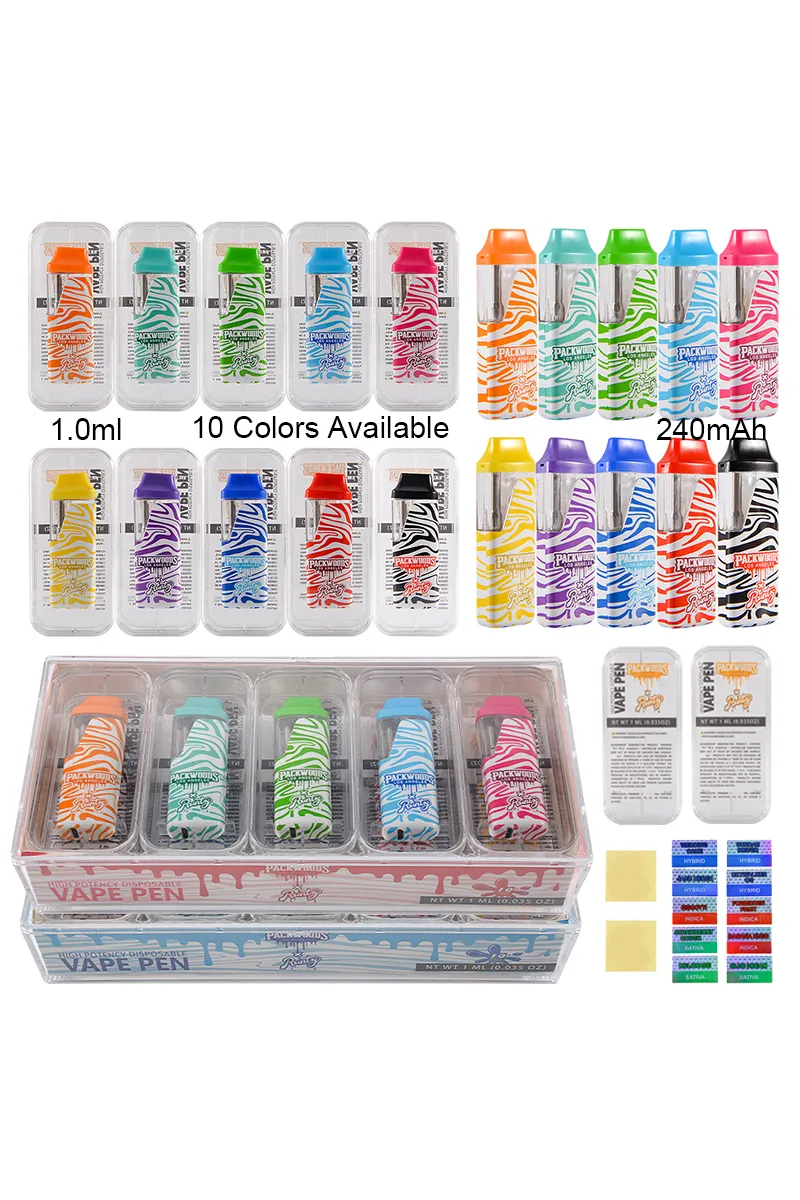 USA Packwoods X Runtz 1g Regular Disposable 100pcs/lot 