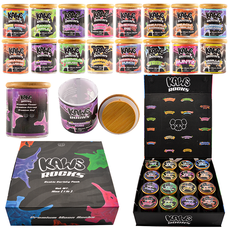 Kaws Moon Rocks OG Edition 1 oz Glass Jar