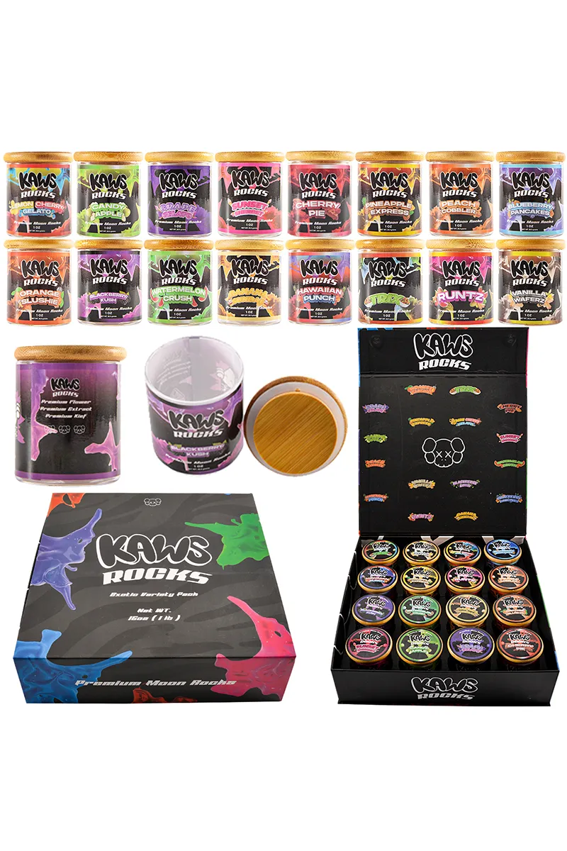 Kaws Moon Rocks OG Edition 1 oz Glass Jar