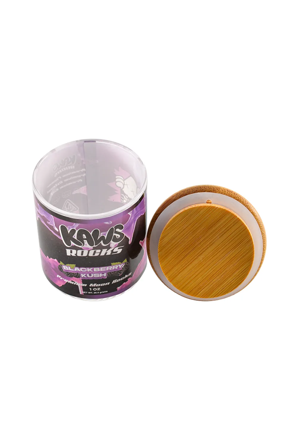 Kaws Moon Rocks OG Edition 1 oz Glass Jar