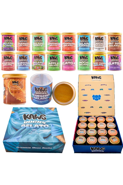 Kaws Moon Rocks Gelato Edition 1 oz Glass Jar 01