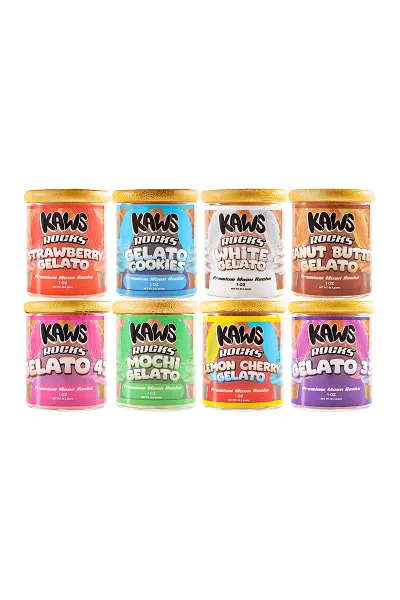 Kaws Moon Rocks Gelato Edition 1 oz Glass Jar 02