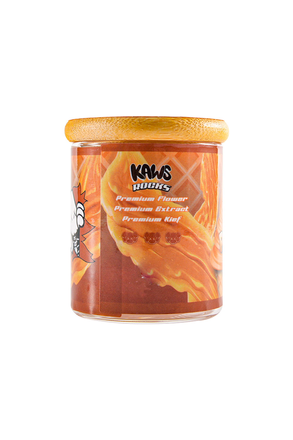 Kaws Moon Rocks Gelato Edition 1 oz Glass Jar