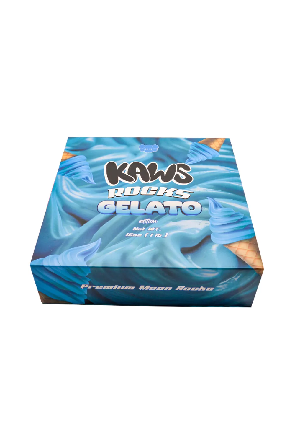 Kaws Moon Rocks Gelato Edition 1 oz Glass Jar