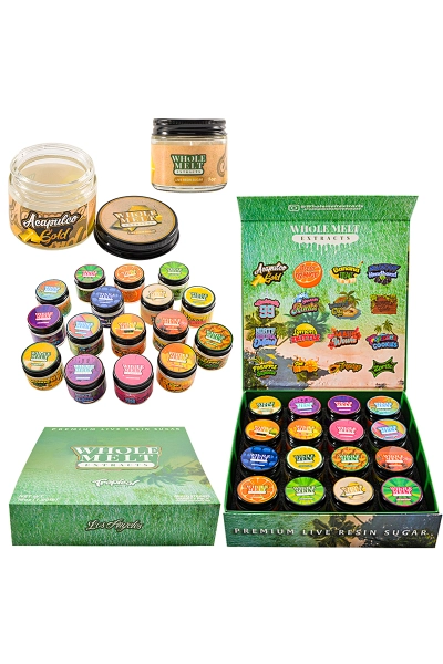 Whole Melt Extracts Box 1 oz Glass Jar 01