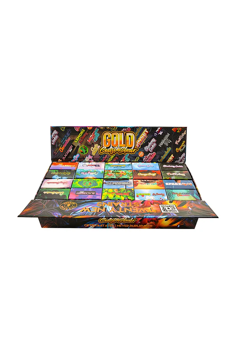 200pcs/lot USA Stock Gold Coast Clear V2 2g Disposable