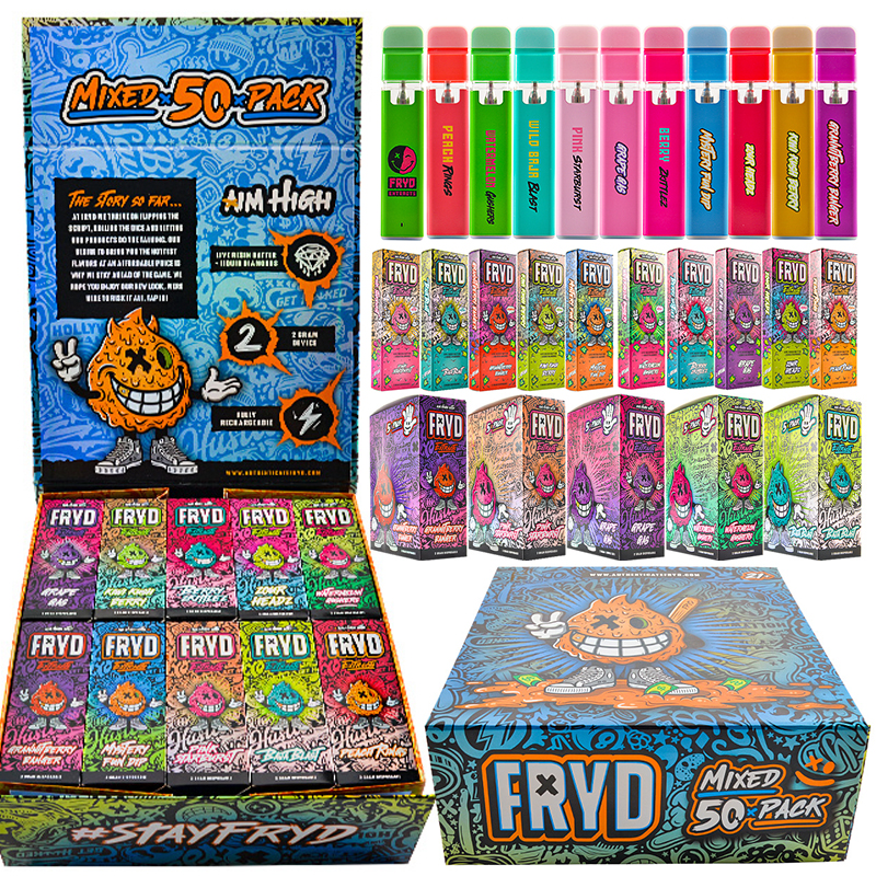 200pcs/lot USA Stock Fryd 8th 2g Disposable