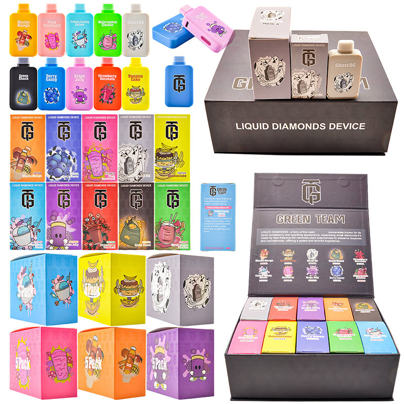 300pcs/lot USA Stock Green Team 2g Disposable