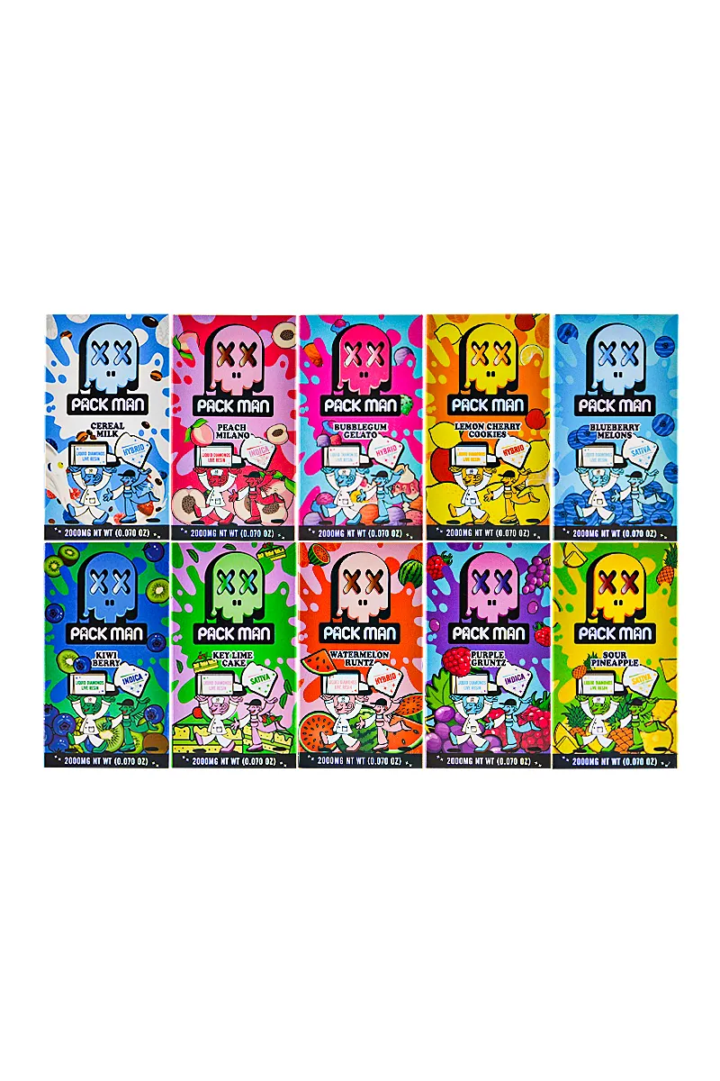 200pcs/lot USA Packman Gen 3 2g Disposable