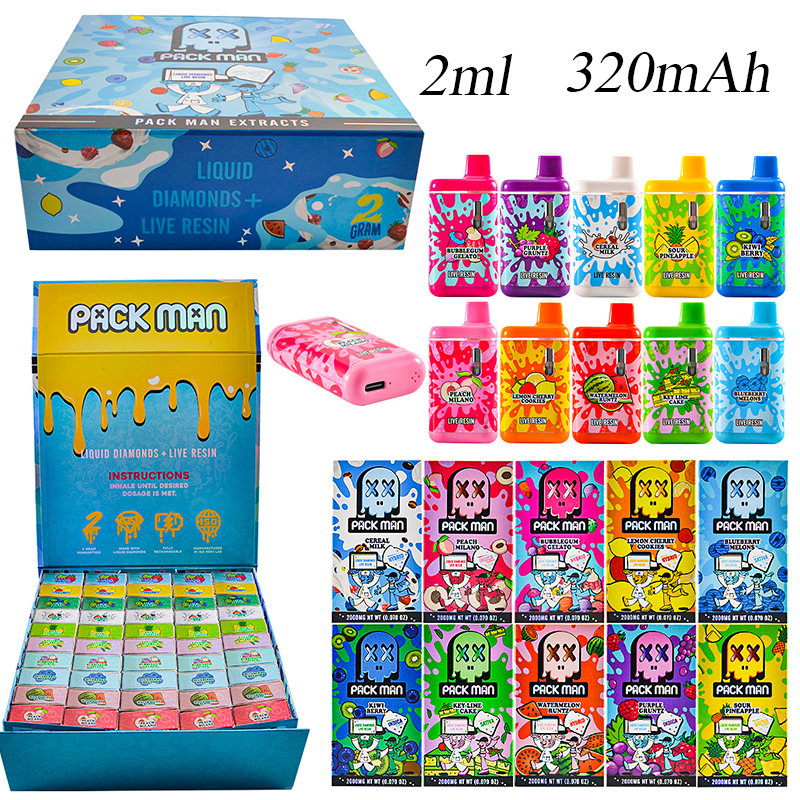 200pcs/lot USA Packman Gen 3 2g Disposable