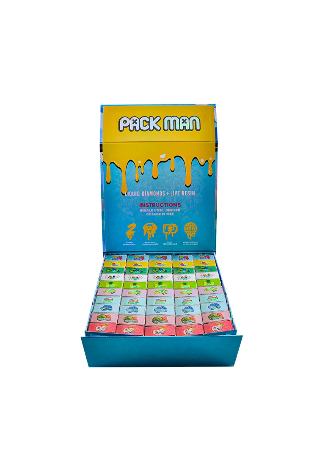 200pcs/lot USA Packman Gen 3 2g Disposable