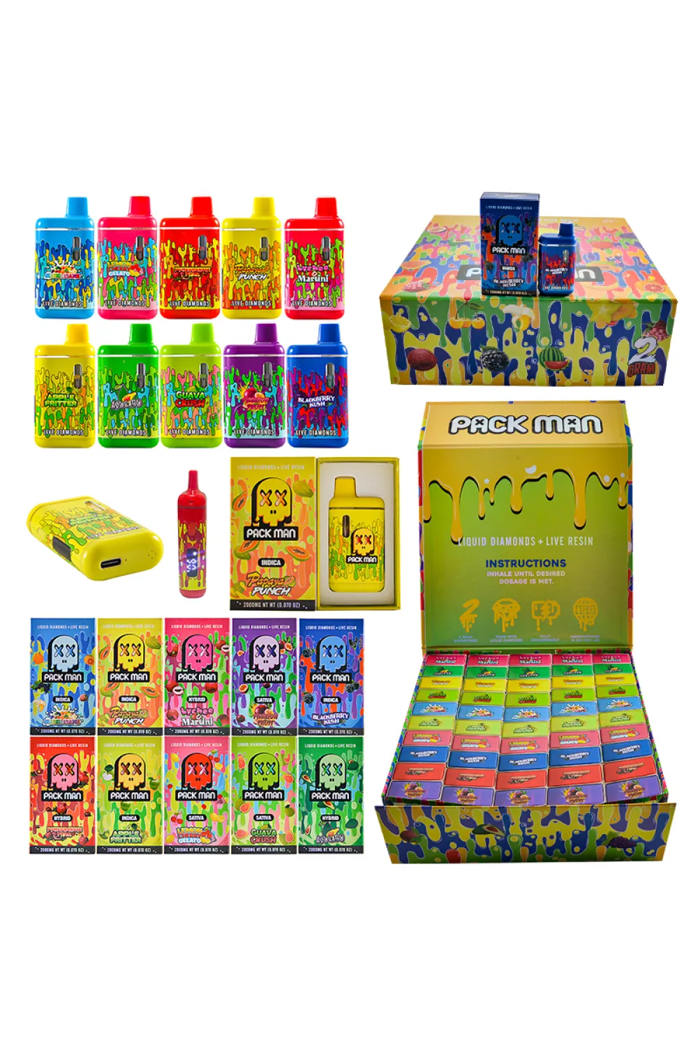 Packman Gen 3 2g Digital Screen Disposable