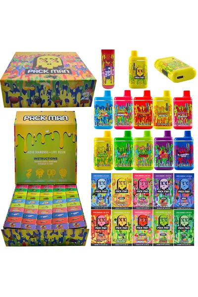 200pcs/lot USA Packman Gen 3 2g Screen Disposable 01