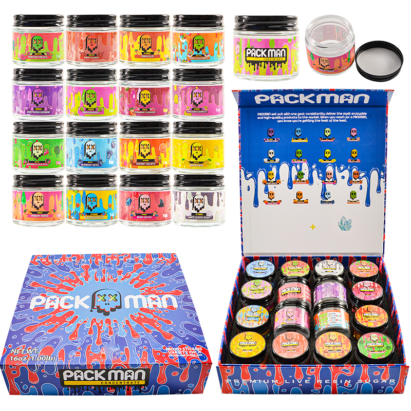 Packman 1 oz Glass Jar