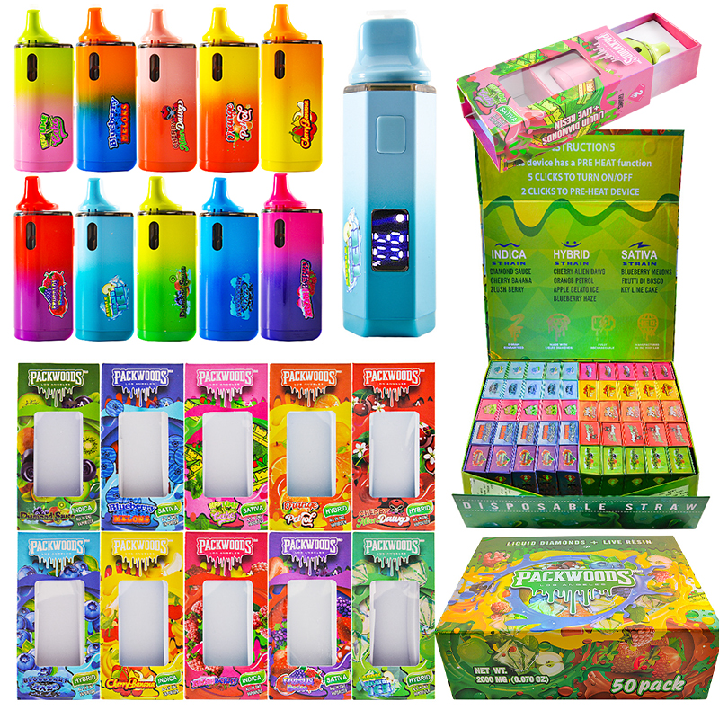 Packwoods with Digital Screen 2g Disposable