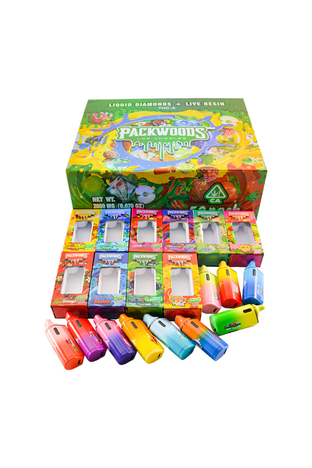 Packwoods with Digital Screen 2g Disposable