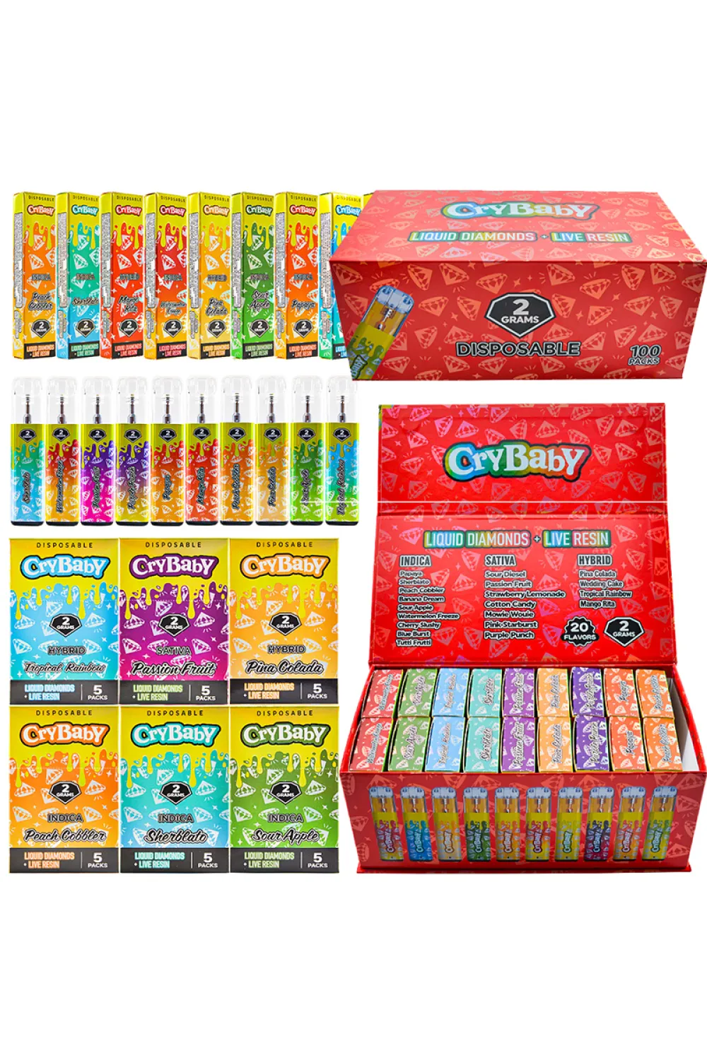Crybaby 2g disposable