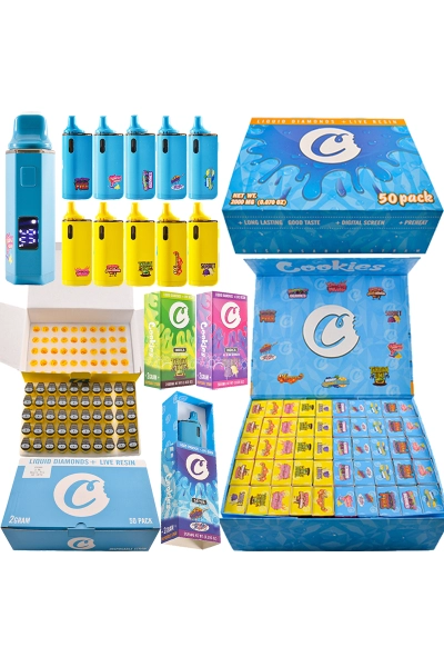 200pcs/lot USA Stock Cookies 2g With Screen Disposable 01