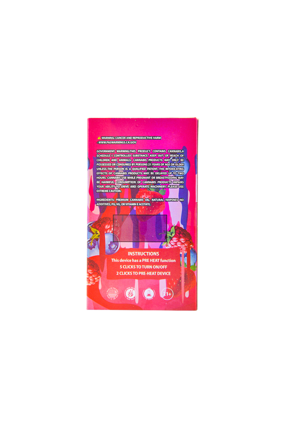 Tyson Pods With Side Digital Screen 2g Disposable