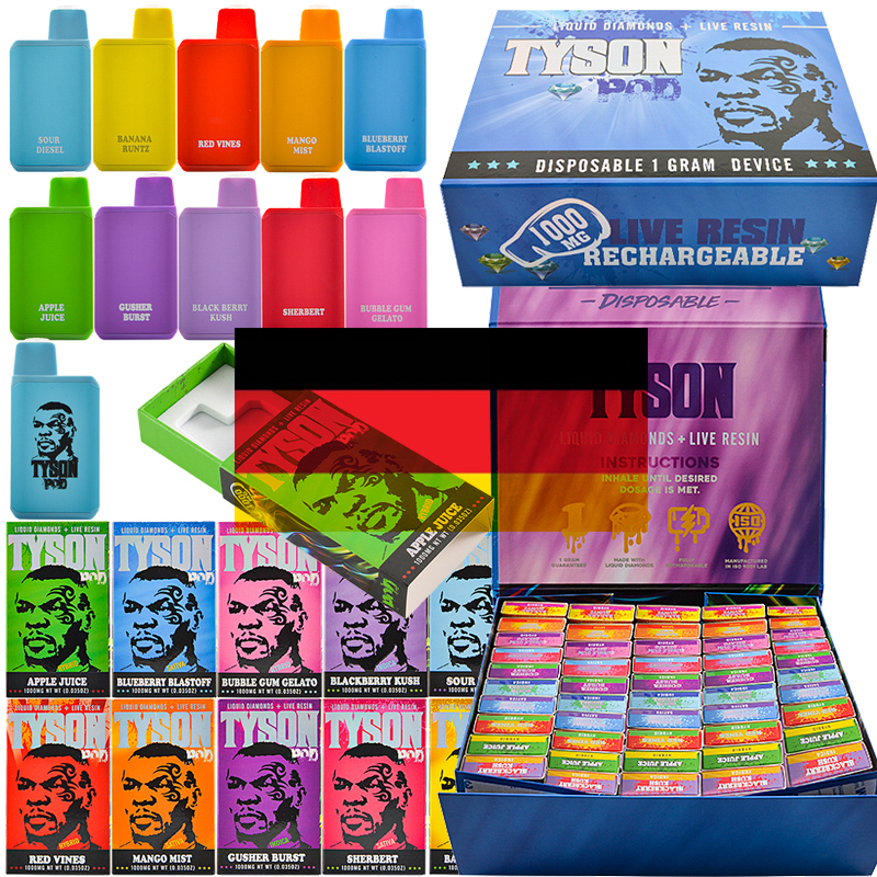 100pcs/lot 1g Tyson Pods Germany Stock