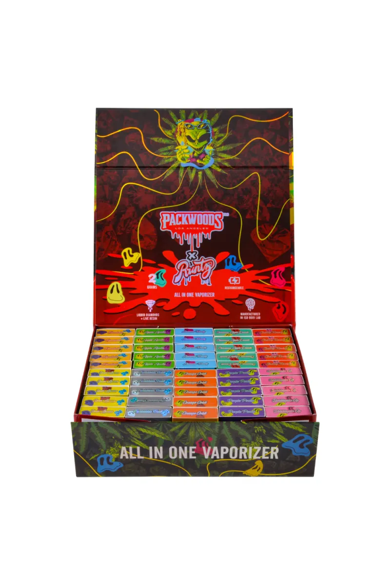 200pcs/lot USA Stock Packwoods x Runtz 2g Disposable