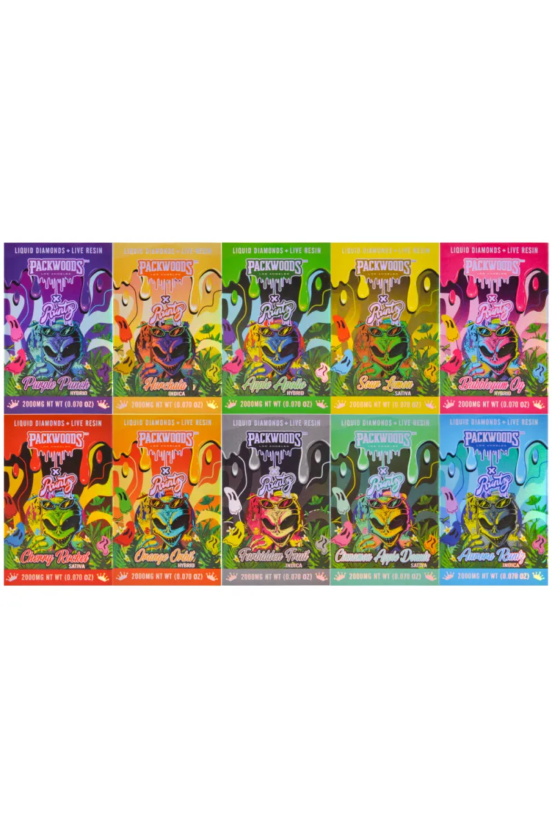 200pcs/lot USA Stock Packwoods x Runtz 2g Disposable