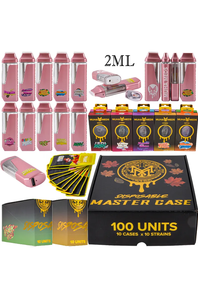 Muha Meds 2g Pink Carts Disposable