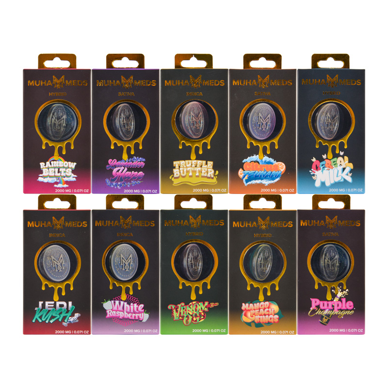 Muha Meds 2g Pink Carts Disposable