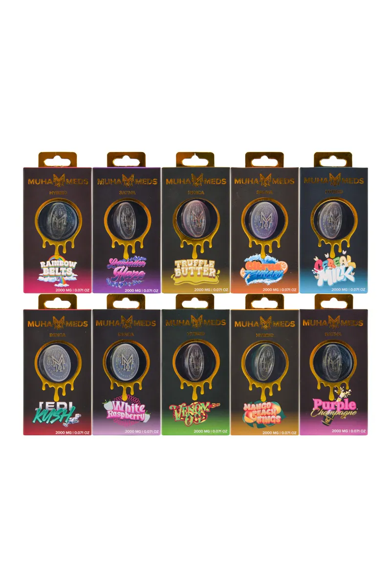 Muha Meds 2g Pink Carts Disposable