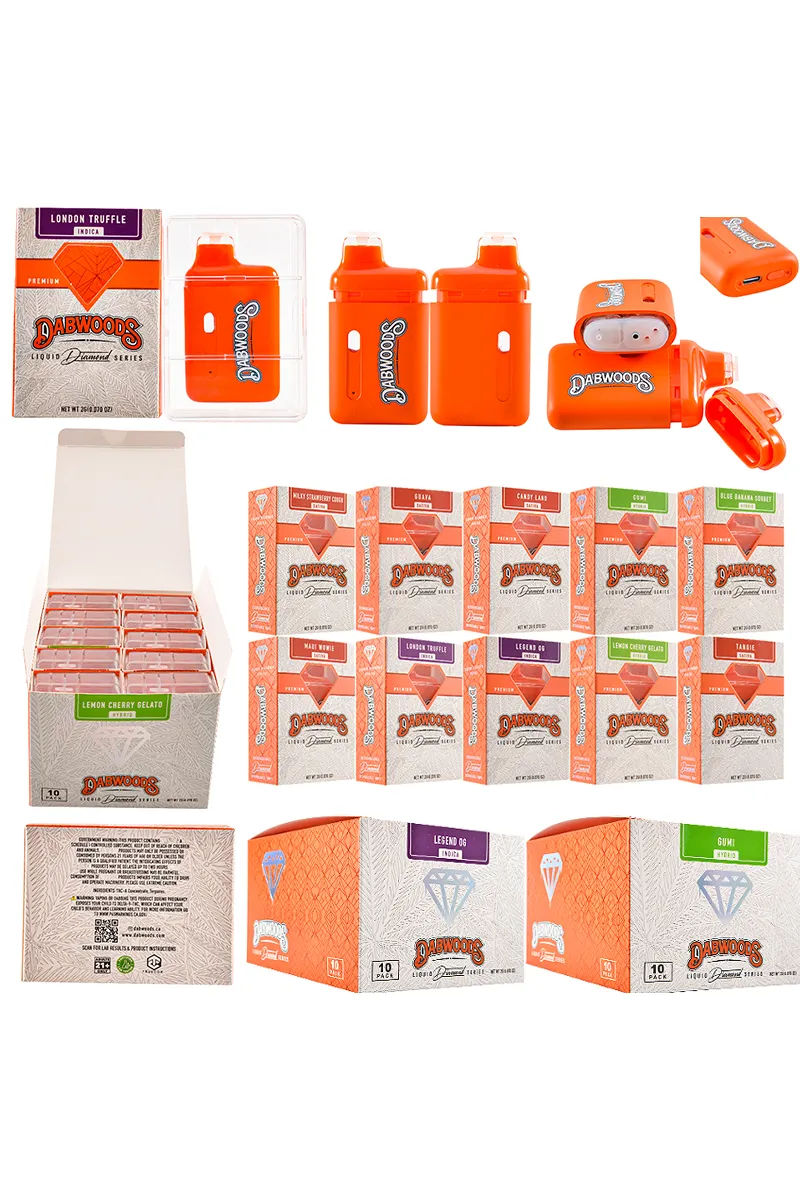 100pcs/lot UK Stock Dabwoods Mini 1g Disposable
