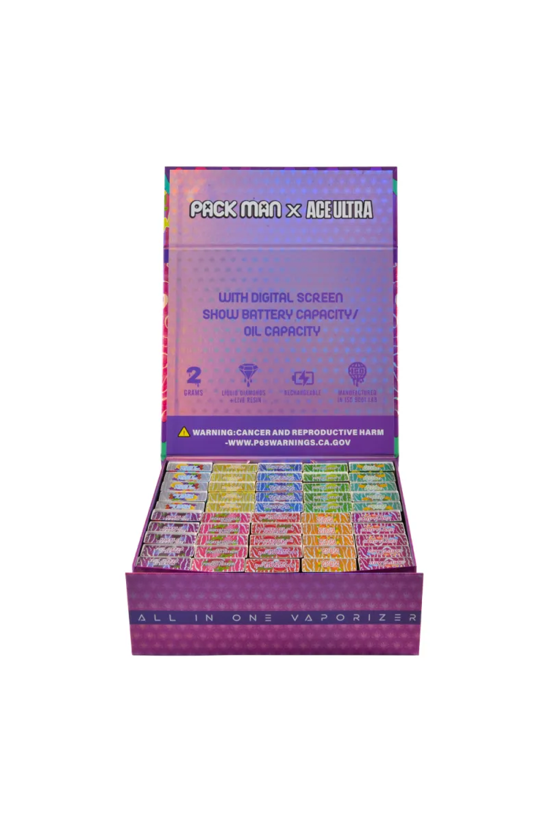 ACE x Packman 2g With Digital Screen Disposable