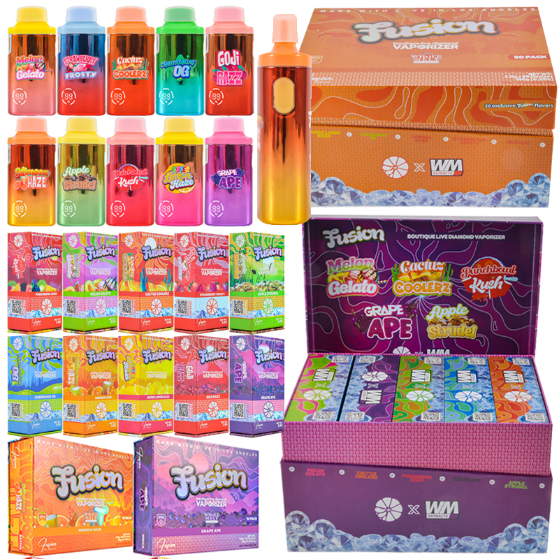 Big Sale USA Fusion x Whole Melt 2g Disposable With Digital Screen