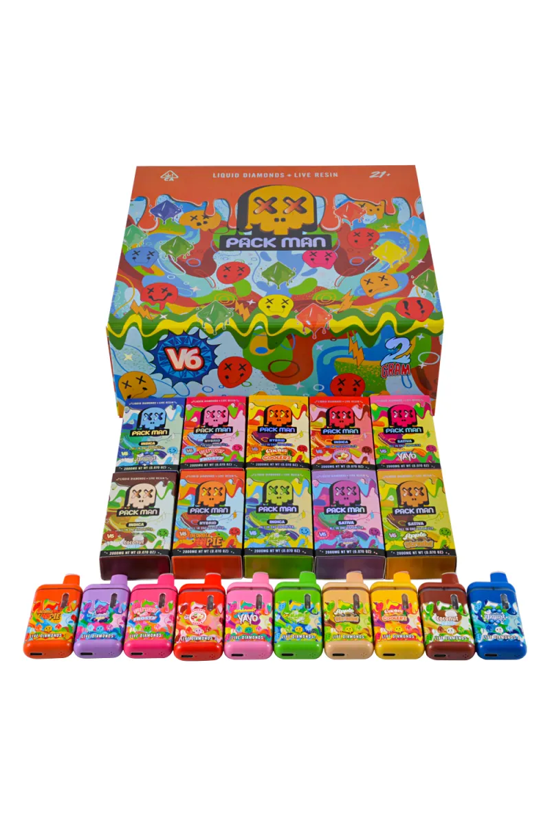 Packman V6 2g Digital Screen Disposable