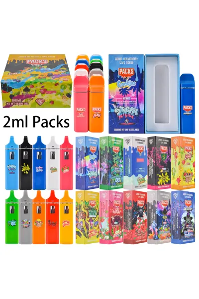 500pcs/lot Packs x Mixed Brands 2g USA Stock 01