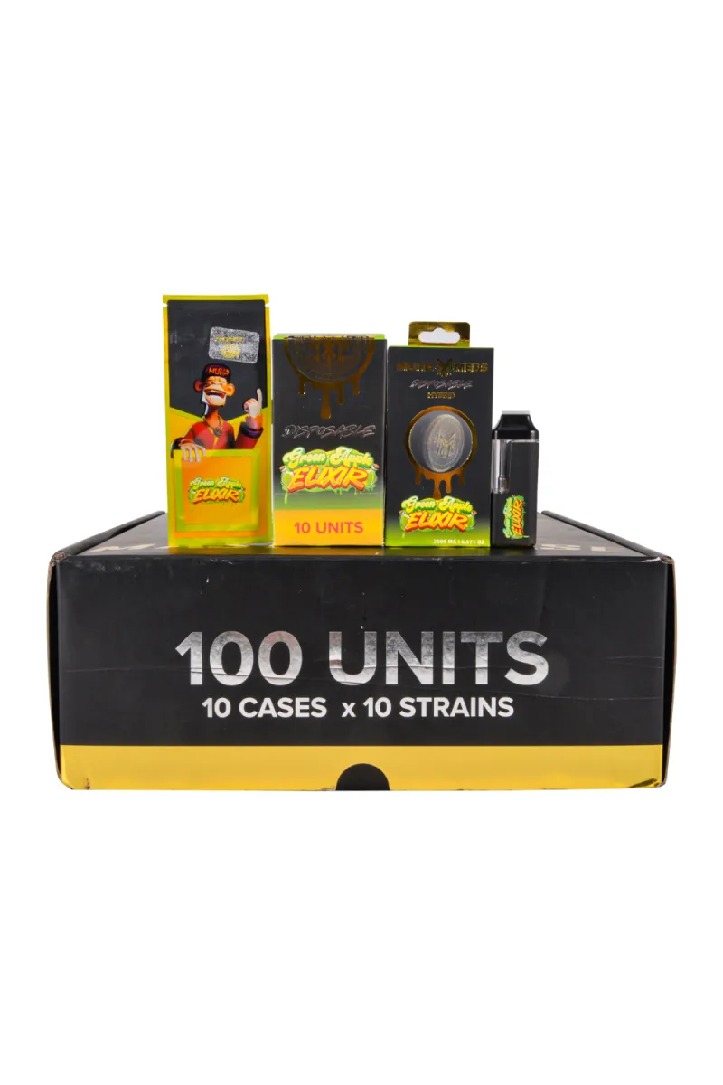 500pcs/lot 2ml New Flavors Muha Meds With Light USA Stock