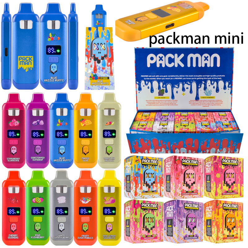 500pcs/lot USA Stock 2g Packman Mini With LED